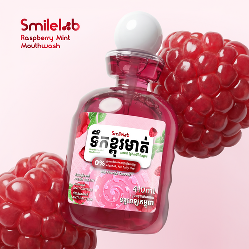 Smilelab Raspberry Mint Mouthwash