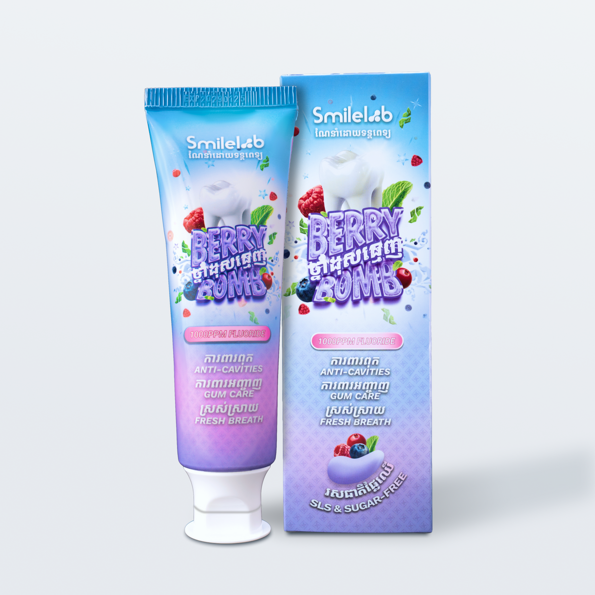 Smilelab BerryBomb Toothpaste