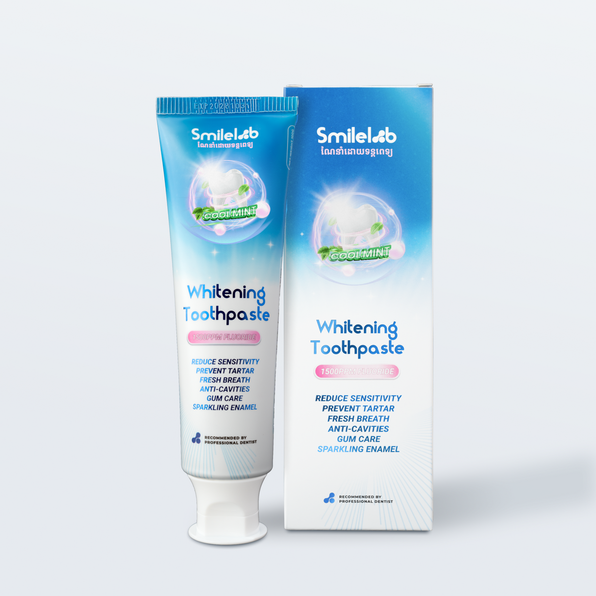 Smilelab Whitening Toothpaste with 6 Benefits