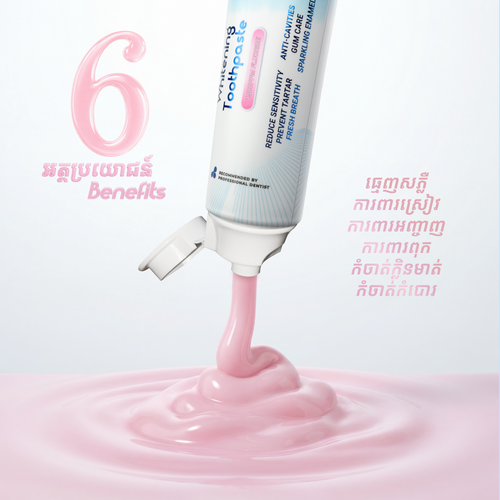 Smilelab Whitening Toothpaste with 6 Benefits